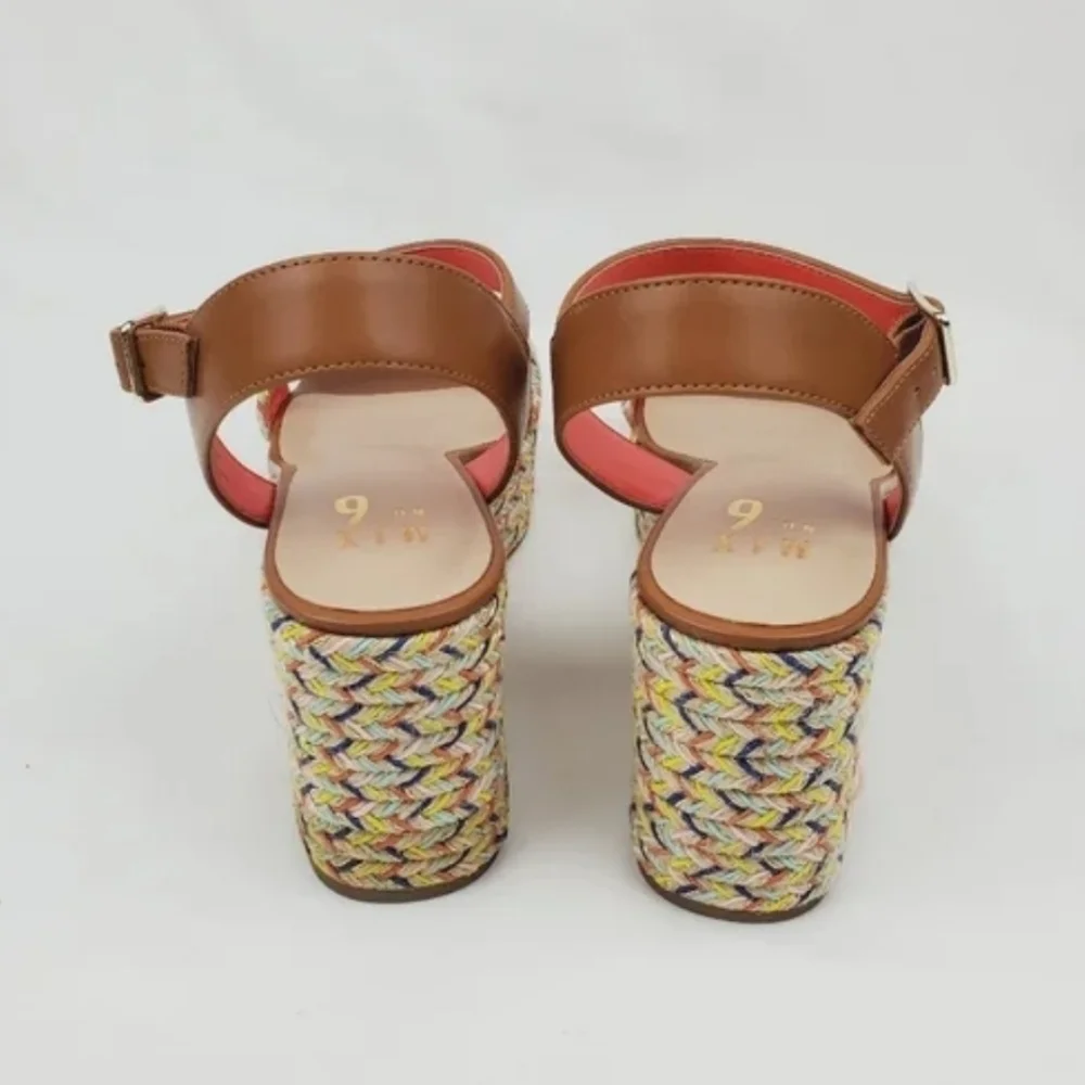 Mix no. 6 cammie espadrille wedge sandals